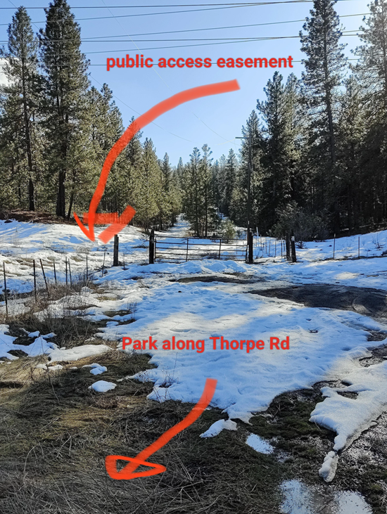 Entry to Westwood Natural Area